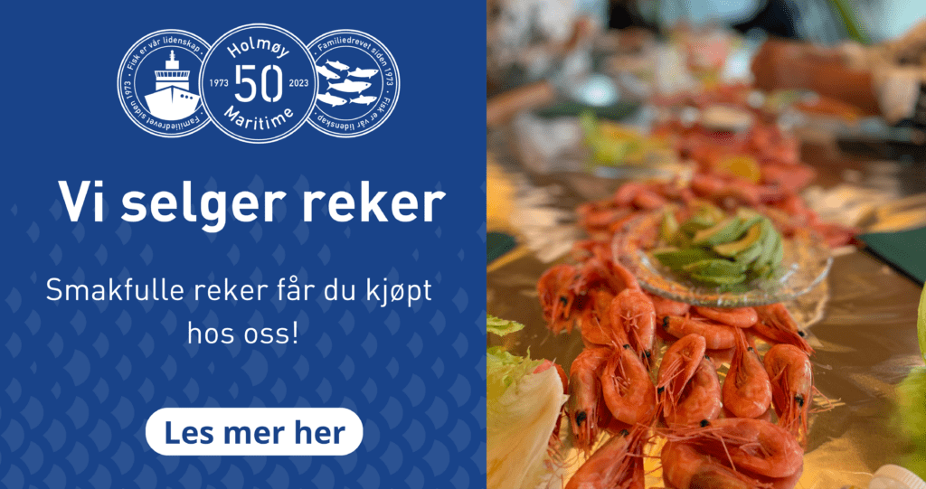 Vi selger reker - Holmøy